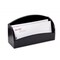 Dacasso Black Crocodile Embossed Leather Letter Holder AG-2208 - alternate 1